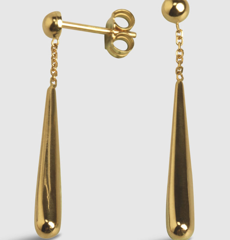 Pendientes oro amarillo 18 quilates